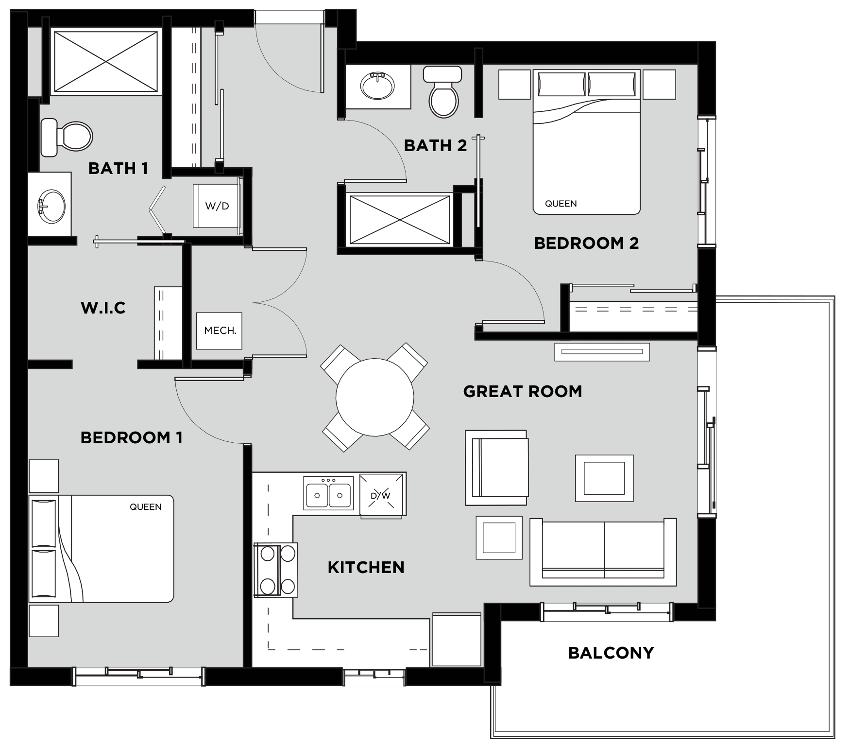 Suite 201 Floorplan