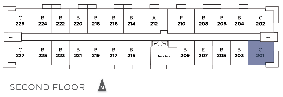 Suite 201 in Telford Mews
