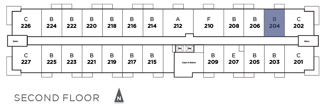 Suite 204 in Telford Mews