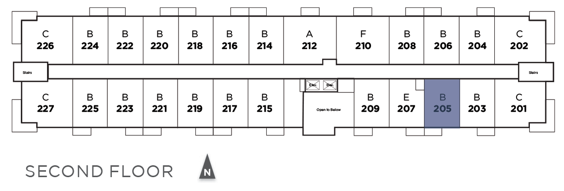 Suite 205 in Telford Mews