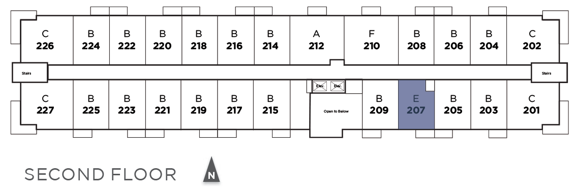 Suite 207 in Telford Mews