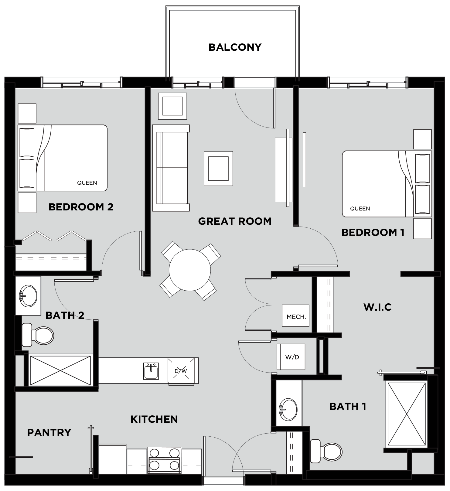 Suite 210 Floorplan