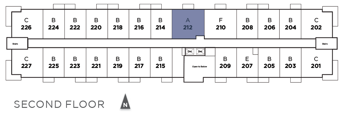 Suite 212 in Telford Mews