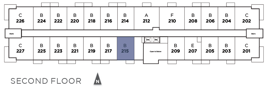 Suite 215 in Telford Mews