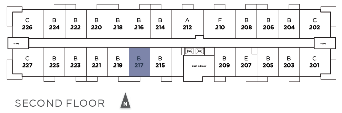 Suite 217 in Telford Mews
