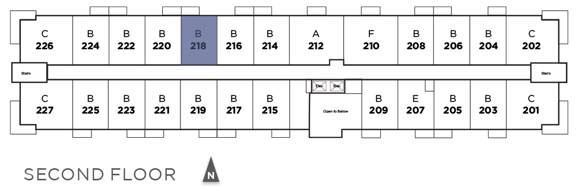 Suite 218 in Telford Mews