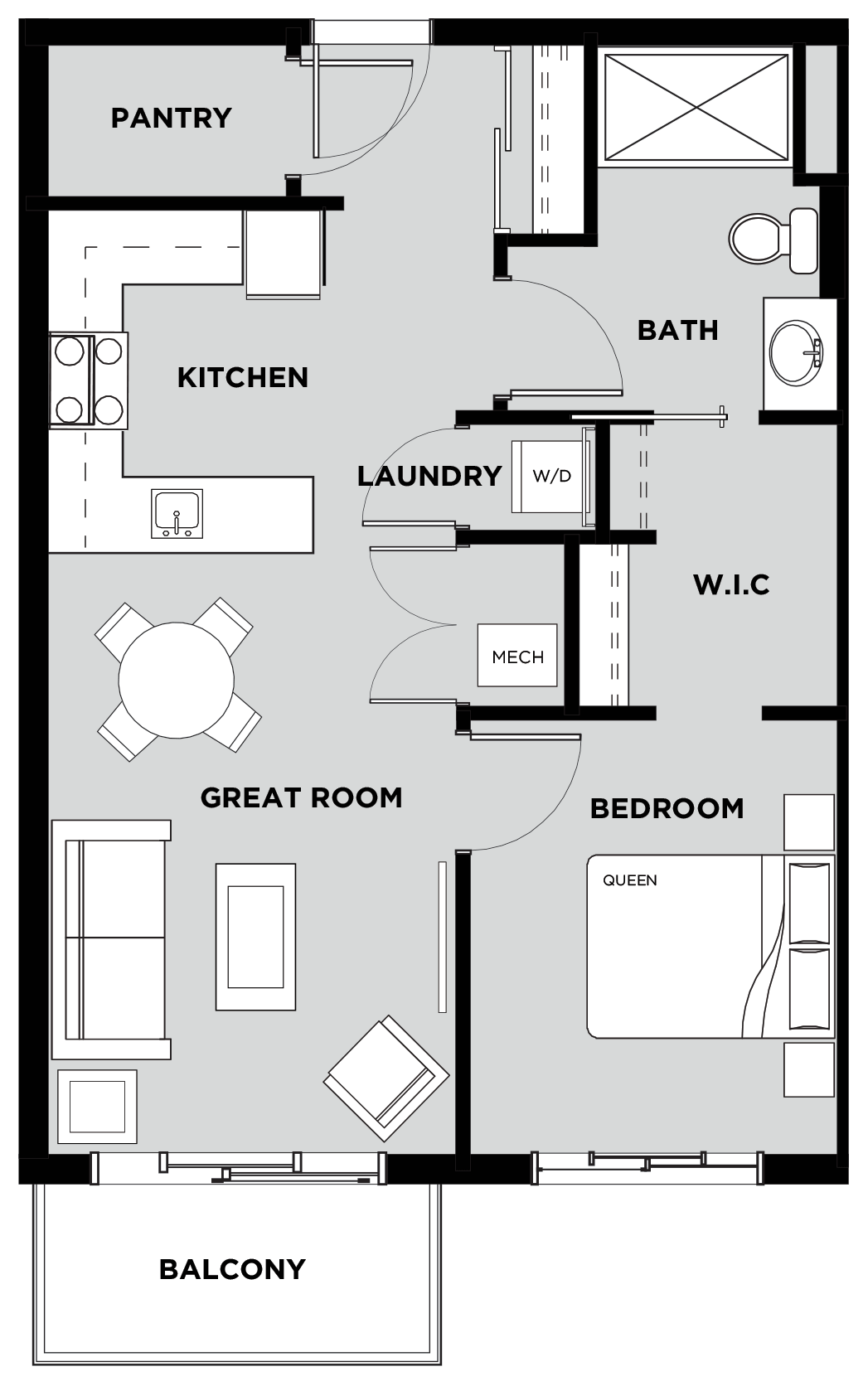 Suite 221 Floorplan