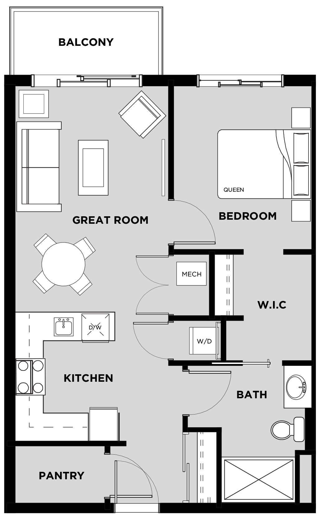 Suite 222 Floorplan