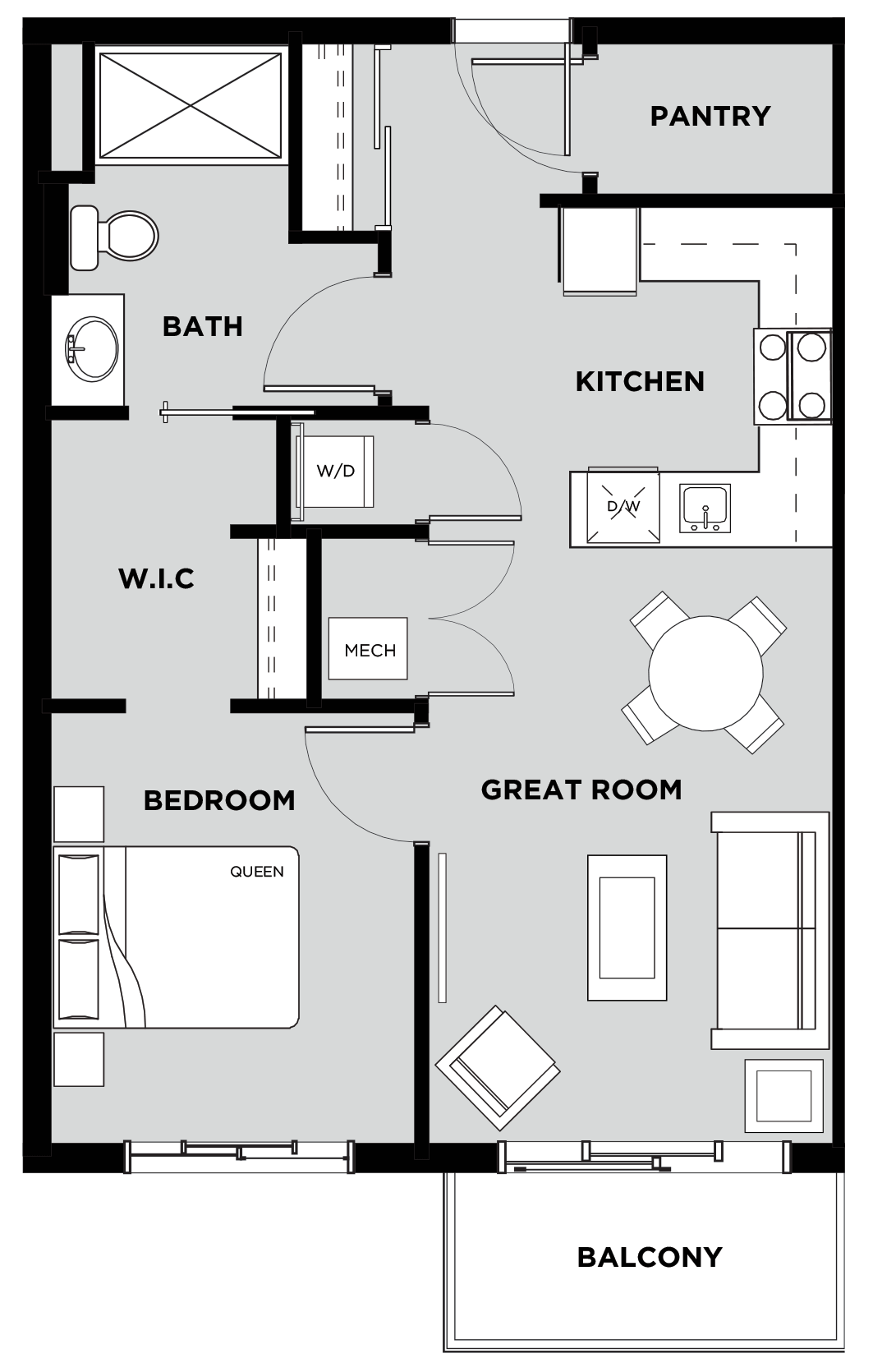 Suite 223 Floorplan