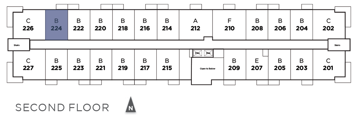 Suite 224 in Telford Mews