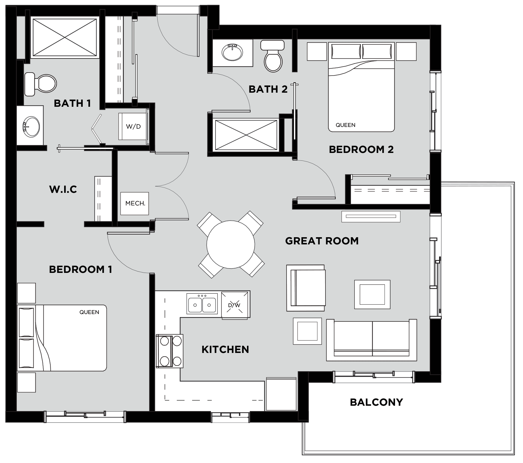 Suite 301 Floorplan