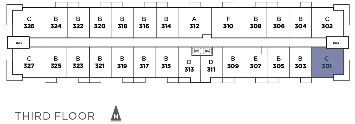 Suite 301 in Telford Mews