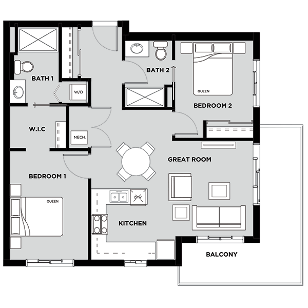 Suite 301 Floorplan