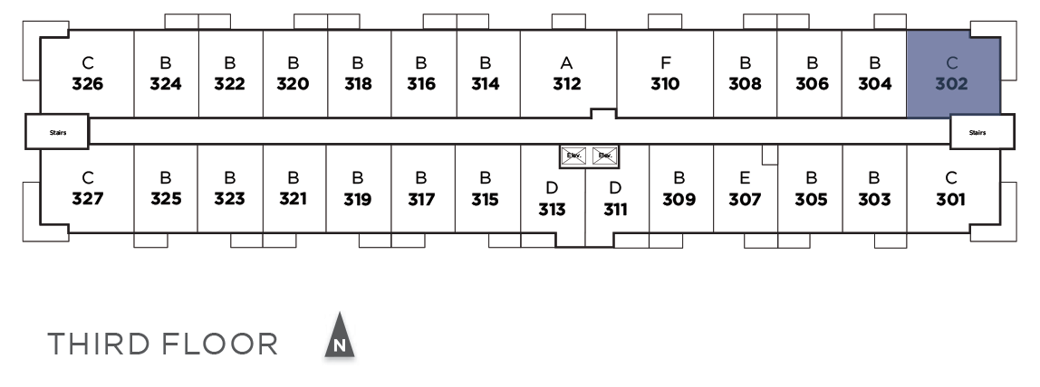 Suite 302 in Telford Mews