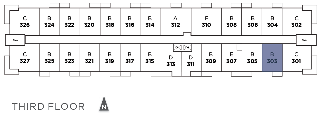 Suite 303 in Telford Mews