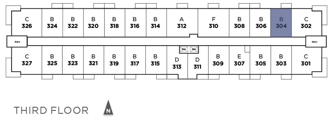 Suite 304 in Telford Mews