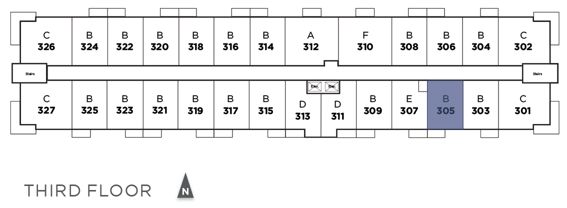 Suite 305 in Telford Mews