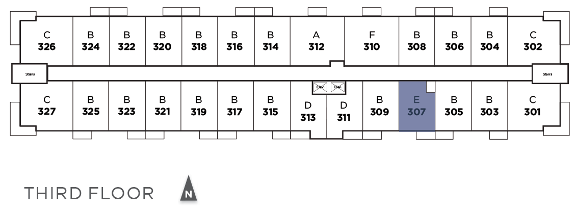 Suite 307 in Telford Mews