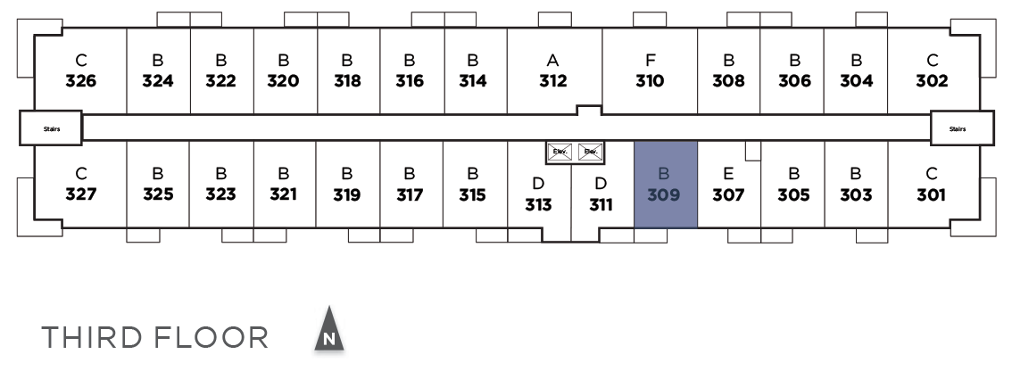 Suite 309 in Telford Mews