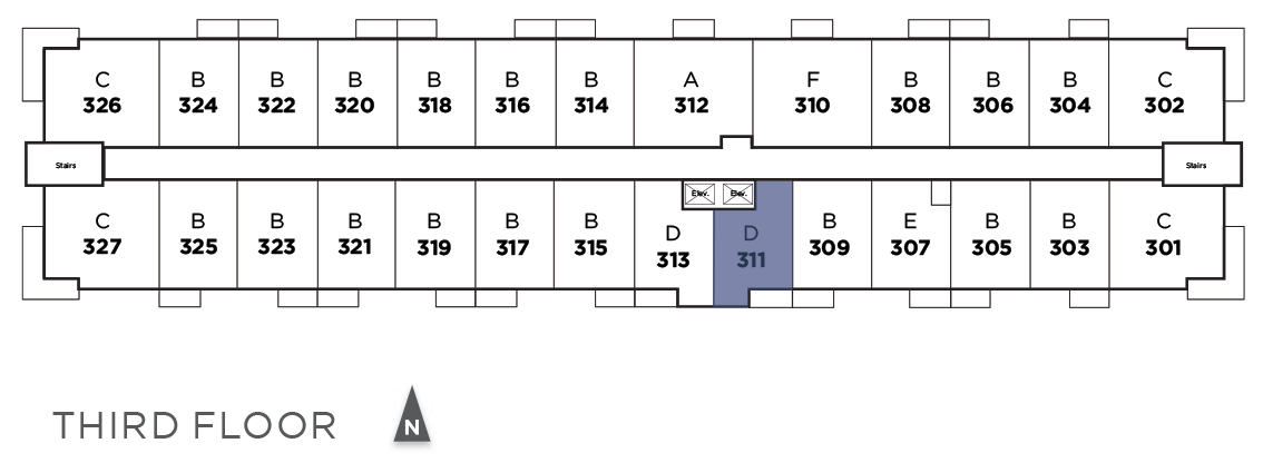 Suite 311 in Telford Mews