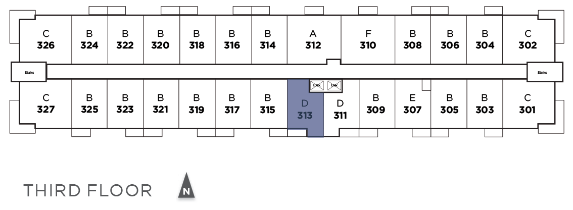 Suite 313 in Telford Mews