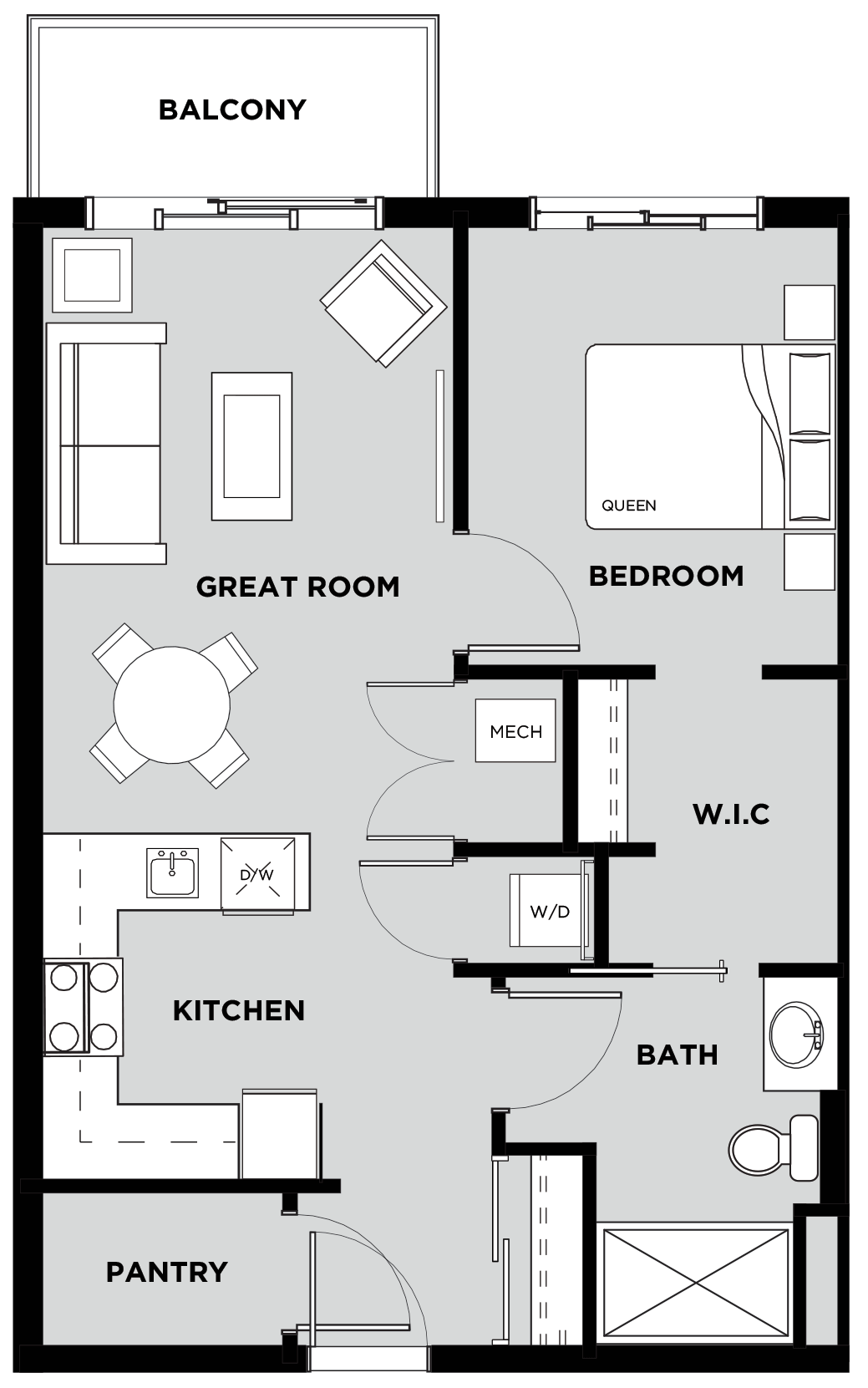 Suite 314 Floorplan