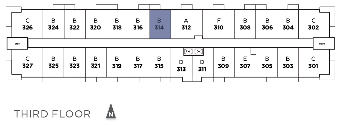 Suite 314 in Telford Mews