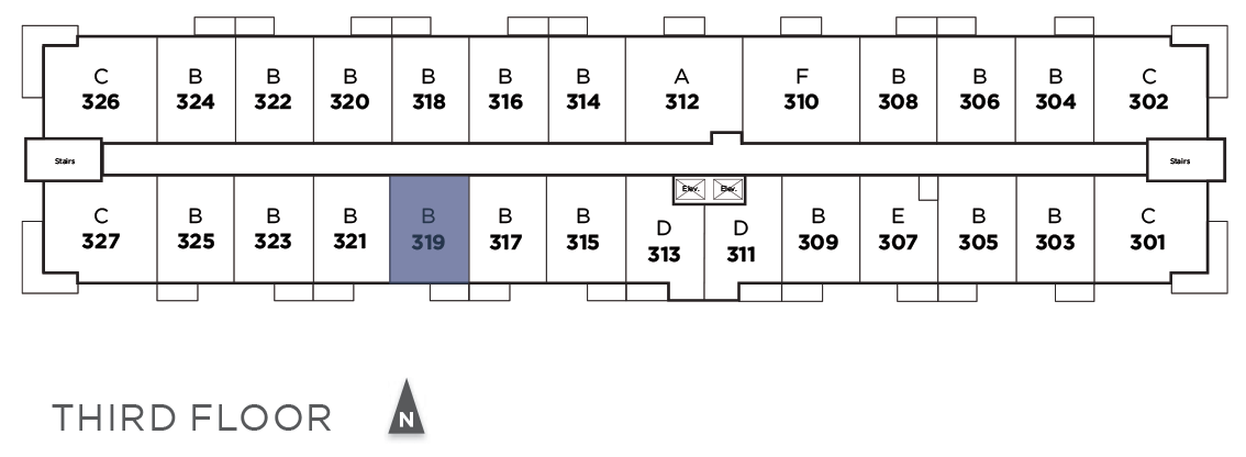 Suite 319 in Telford Mews