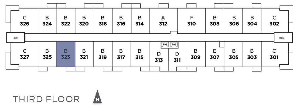 Suite 323 in Telford Mews