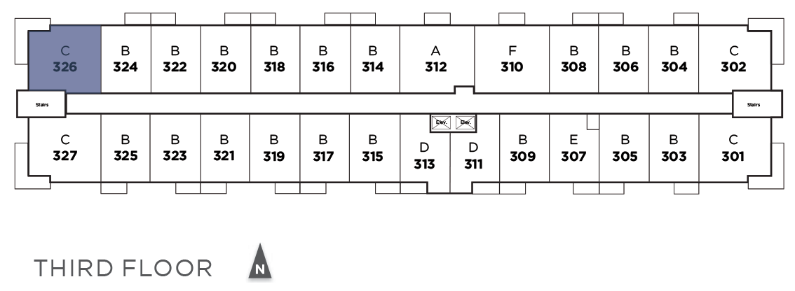 Suite 326 in Telford Mews