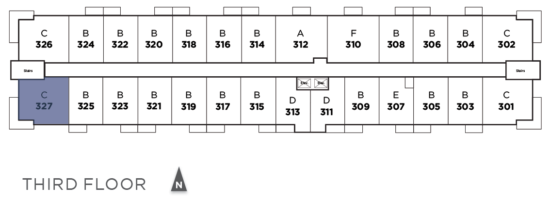Suite 327 in Telford Mews