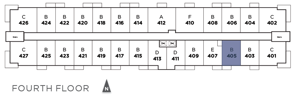 Suite 405 in Telford Mews