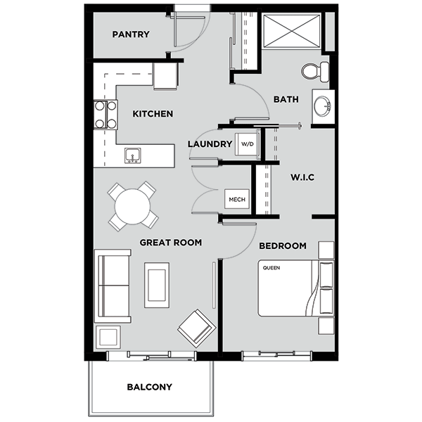 Suite 405 Floorplan
