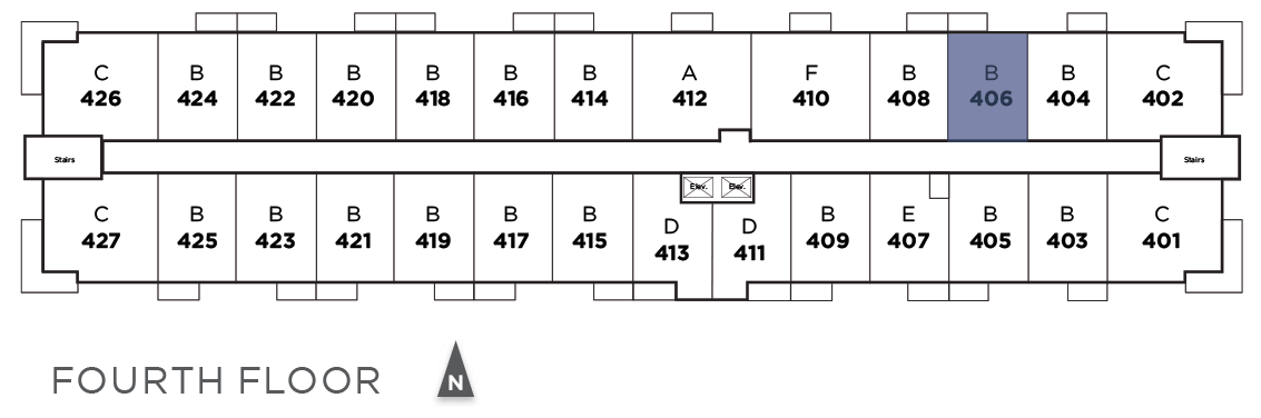 Suite 406 in Telford Mews