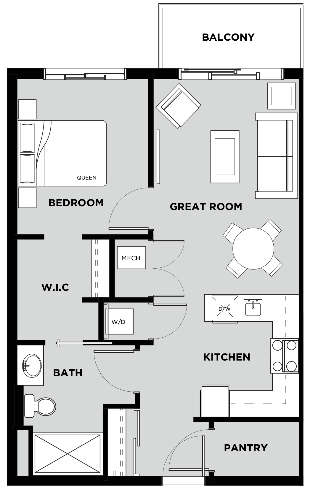 Suite 408 Floorplan