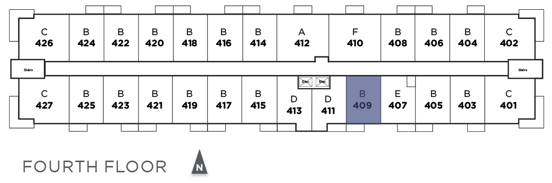 Suite 409 in Telford Mews