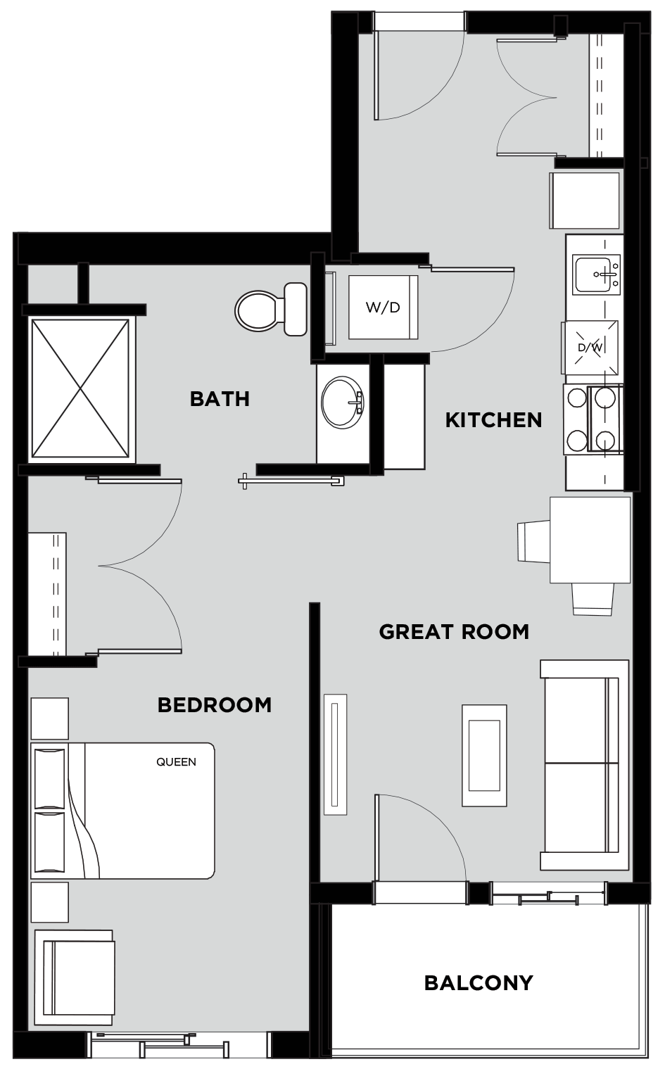 Suite 411 Floorplan