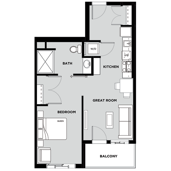 Suite 411 Floorplan