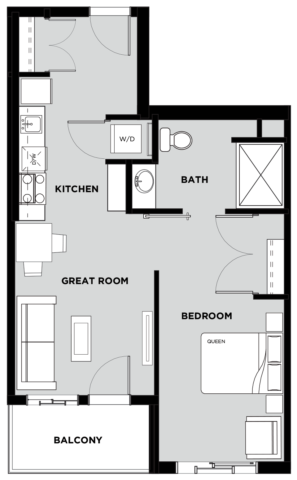 Suite 413 Floorplan