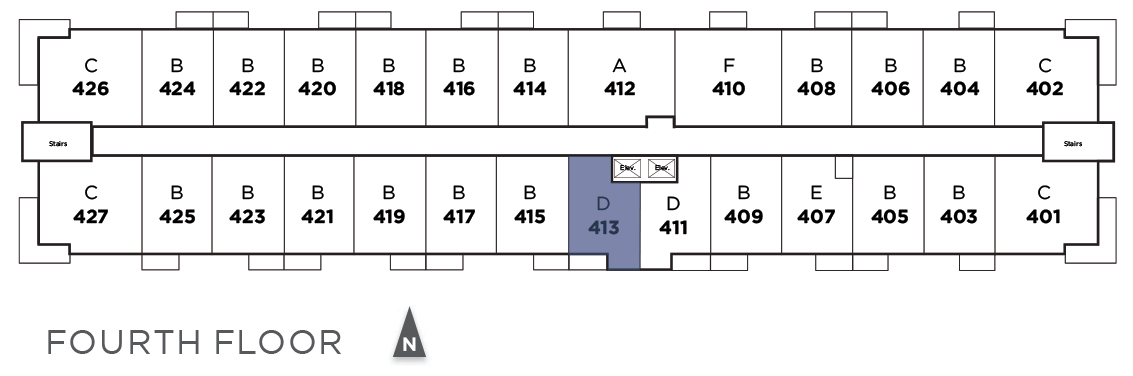 Suite 413 in Telford Mews