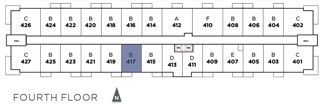 Suite 417 in Telford Mews