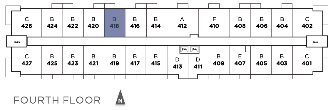 Suite 418 in Telford Mews