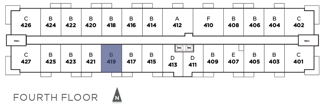 Suite 419 in Telford Mews