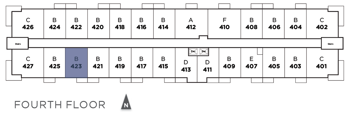 Suite 423 in Telford Mews