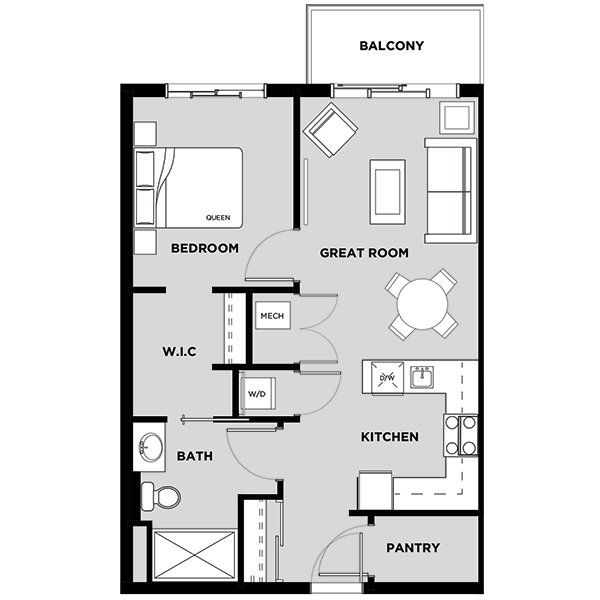 Suite 424 Floorplan