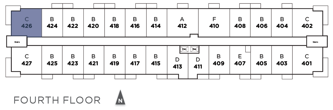Suite 426 in Telford Mews