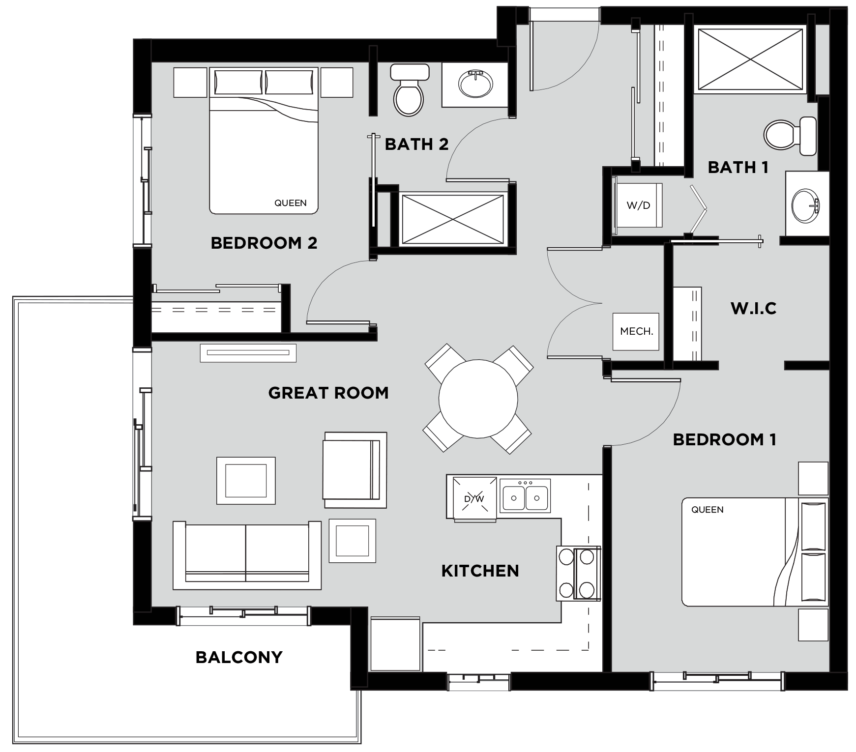 Suite 427 Floorplan