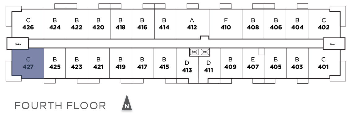 Suite 427 in Telford Mews