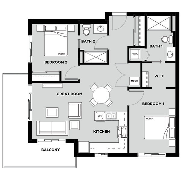 Suite 427 Floorplan