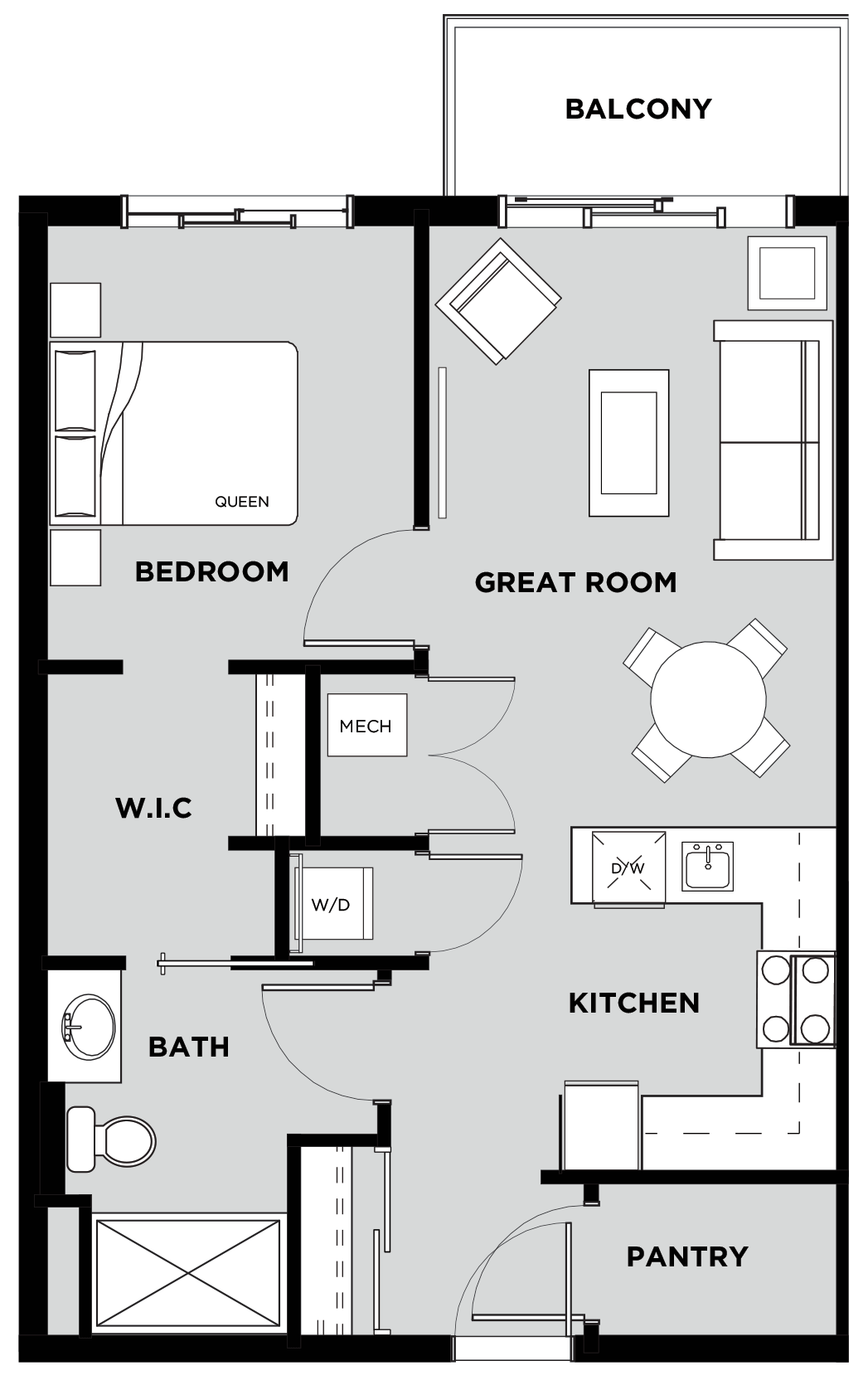 Suite 504 Floorplan